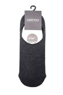 Men's Anthracite Cotton Booties Socks | Derimod Men's Anthracite Cotton Booties Socks | Derimod