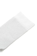 Women's White Cotton Socks | Derimod Women's White Cotton Socks | Derimod