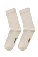Men's Beige Bamboo Socks | Derimod Men's Beige Bamboo Socks | Derimod