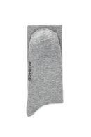 Men's Gray Bamboo Socks | Derimod Men's Gray Bamboo Socks | Derimod
