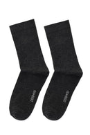 Men's Anthracite Bamboo Socks | Derimod Men's Anthracite Bamboo Socks | Derimod