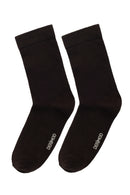 Men's Brown Bamboo Socks | Derimod Men's Brown Bamboo Socks | Derimod