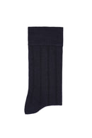 Erkek Lacivert Bambu Uzun Çorap | Derimod Erkek Lacivert Bambu Uzun Çorap | Derimod