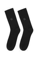 Men's Black Long Socks | Derimod Men's Black Long Socks | Derimod