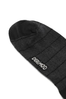 Men's Black Short Bamboo Socks | Derimod Men's Black Short Bamboo Socks | Derimod