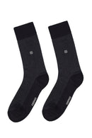 Erkek Siyah Uzun Bambu Çorap | Derimod Erkek Siyah Uzun Bambu Çorap | Derimod