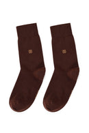 Male Brown Cotton Socks | Derimod Male Brown Cotton Socks | Derimod