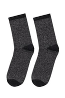 Kadın Siyah Pamuklu Çorap | Derimod Kadın Siyah Pamuklu Çorap | Derimod