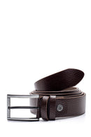 Men's Brown Leather Belt | Derimod Men's Brown Leather Belt | Derimod