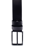 Men's Black Leather Belt | Derimod Men's Black Leather Belt | Derimod