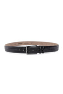 Men's Black Leather Belt | Derimod Men's Black Leather Belt | Derimod
