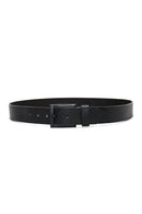 Men's Black Leather Belt | Derimod Men's Black Leather Belt | Derimod