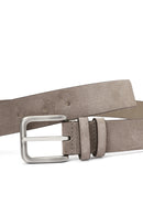 Men's Beige Suede Leather Belt | Derimod Men's Beige Suede Leather Belt | Derimod
