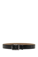 Men's Black Leather Belt | Derimod Men's Black Leather Belt | Derimod