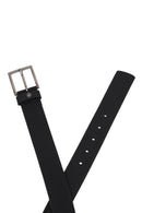 Men's Black Leather Belt | Derimod Men's Black Leather Belt | Derimod