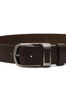 Erkek Kahverengi Deri Kemer | Derimod Erkek Kahverengi Deri Kemer | Derimod