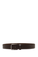 Erkek Kahverengi Deri Kemer | Derimod Erkek Kahverengi Deri Kemer | Derimod