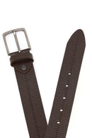 Erkek Kahverengi Deri Kemer | Derimod Erkek Kahverengi Deri Kemer | Derimod