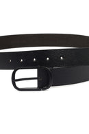 Men's Black Leather Belt | Derimod Men's Black Leather Belt | Derimod