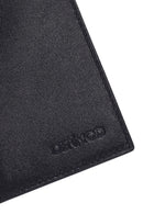 Men's Navy Blue Leather Card Holder | Derimod Men's Navy Blue Leather Card Holder | Derimod