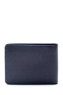 Men's Navy Blue Leather Wallet | Derimod Men's Navy Blue Leather Wallet | Derimod