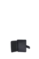 Men's Navy Blue Leather Card Holder | Derimod Men's Navy Blue Leather Card Holder | Derimod