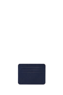 Men's Navy Leather Cardholder | Derimod Men's Navy Leather Cardholder | Derimod