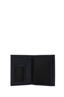 Men's Navy Blue Leather Wallet | Derimod Men's Navy Blue Leather Wallet | Derimod