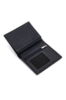 Men's Navy Blue Leather Wallet | Derimod Men's Navy Blue Leather Wallet | Derimod
