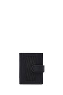 Men's Black Leather Cardholder | Derimod Men's Black Leather Cardholder | Derimod