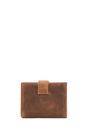 Men's Tan Leather Card Holder | Derimod Men's Tan Leather Card Holder | Derimod