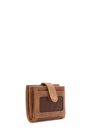 Men's Tan Leather Card Holder | Derimod Men's Tan Leather Card Holder | Derimod