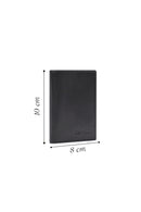 Men's Black Leather Card Holder | Derimod Men's Black Leather Card Holder | Derimod