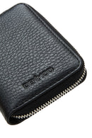 Men's Black Leather Card Holder | Derimod Men's Black Leather Card Holder | Derimod