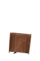 Men's Tan Leather Card Holder | Derimod Men's Tan Leather Card Holder | Derimod