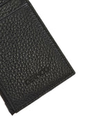 Men's Black Leather Card Holder | Derimod Men's Black Leather Card Holder | Derimod
