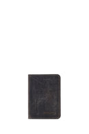 Men's Gray Leather Cardholder | Derimod Men's Gray Leather Cardholder | Derimod