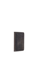 Men's Gray Leather Cardholder | Derimod Men's Gray Leather Cardholder | Derimod