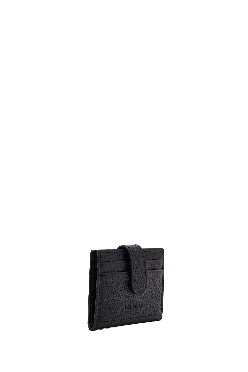 Erkek Siyah Deri Kartlık
