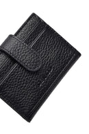 Men's Black Leather Card Holder | Derimod Men's Black Leather Card Holder | Derimod