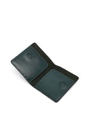 Men's Green Leather Card Holder | Derimod Men's Green Leather Card Holder | Derimod