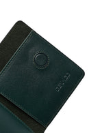 Men's Green Leather Card Holder | Derimod Men's Green Leather Card Holder | Derimod