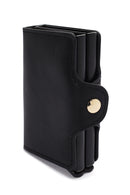 Men's Black Mechanism Wallet | Derimod Men's Black Mechanism Wallet | Derimod