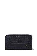 Men's Black Knitted Wallet | Derimod Men's Black Knitted Wallet | Derimod