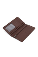 Erkek Kahverengi Örgülü Deri Cüzdan | Derimod Erkek Kahverengi Örgülü Deri Cüzdan | Derimod