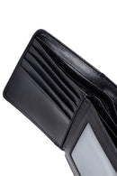 Men's Black Leather Wallet | Derimod Men's Black Leather Wallet | Derimod