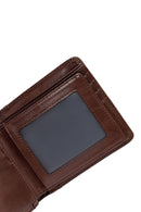 Erkek Kahverengi Deri Cüzdan | Derimod Erkek Kahverengi Deri Cüzdan | Derimod