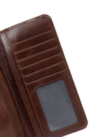 Erkek Kahverengi Deri Cüzdan | Derimod Erkek Kahverengi Deri Cüzdan | Derimod