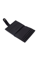 Erkek Siyah Örgülü Deri Kartlık | Derimod Erkek Siyah Örgülü Deri Kartlık | Derimod
