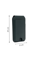 Male Green Leather Magnetic Wallet | Derimod Male Green Leather Magnetic Wallet | Derimod